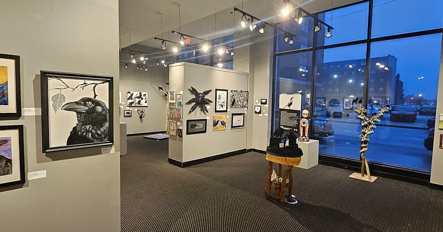 Lourdes University Art Adjunct and Student Both Enter a Piece in Crow Show Exhibition